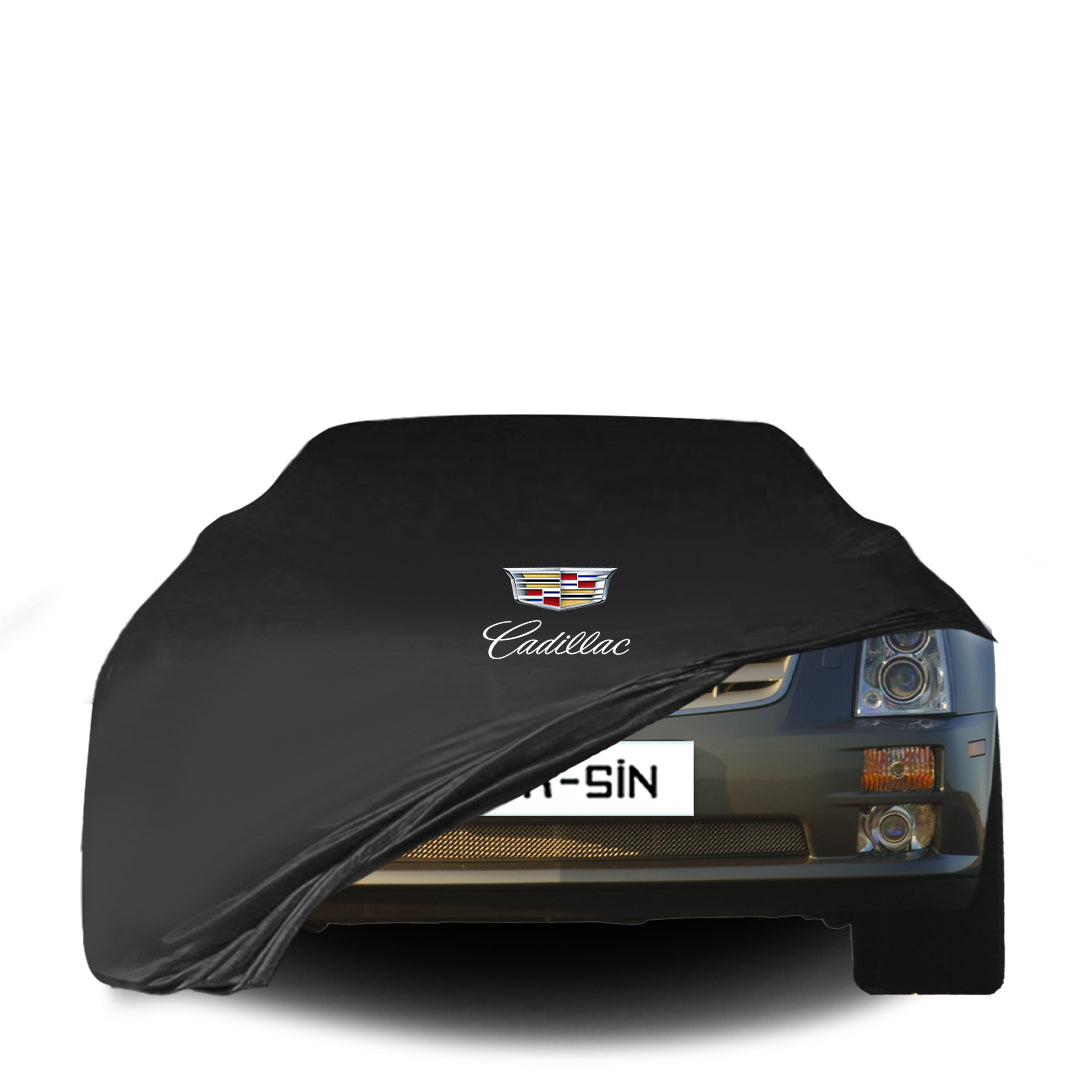 Cadillac STS (2004-2011) Indoor Car Cover Custom Fit, Black, Gray, Blue, Red Color