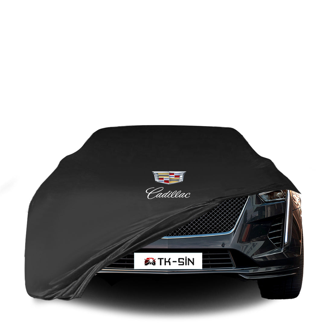 Cadillac CT4 (2019) Indoor Car Cover Custom Fit, Black, Gray, Blue, Red Color