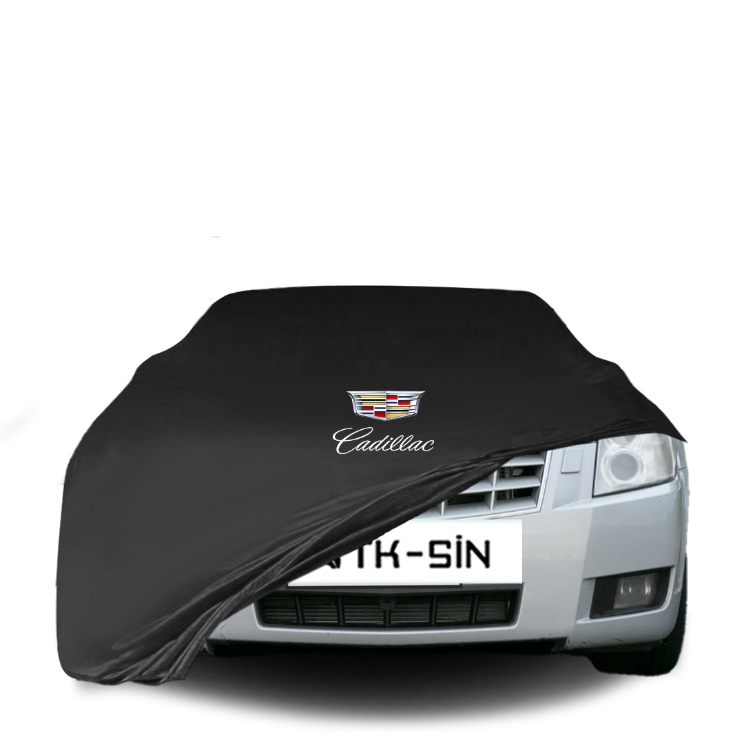 Cadillac BLS (2006-2010) Indoor Car Cover Custom Fit, Black, Gray, Blue, Red Color
