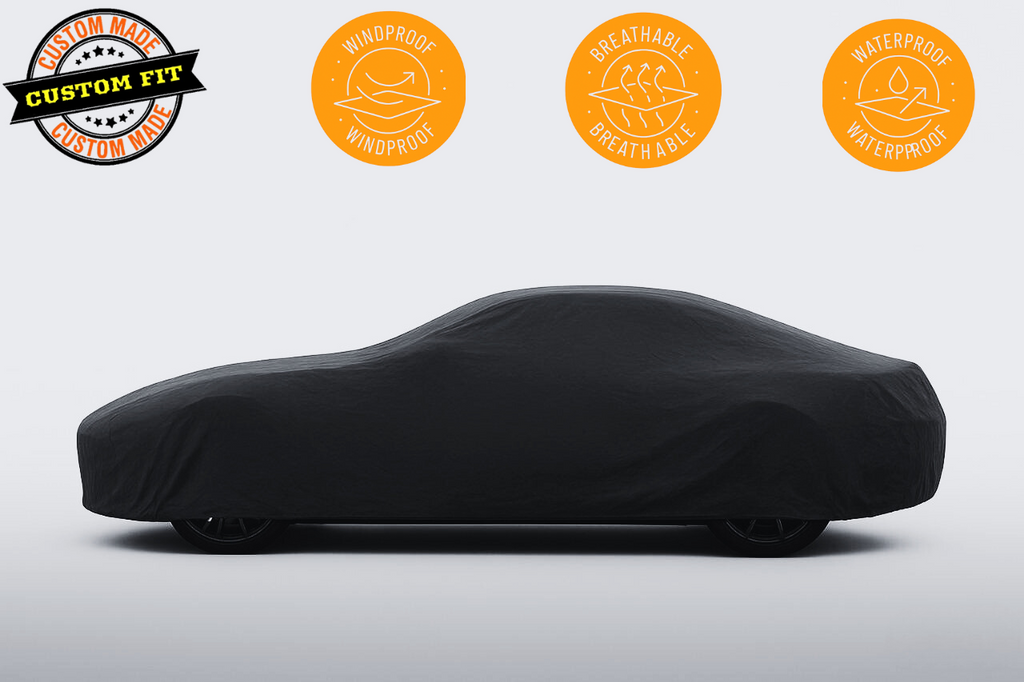 Maybach Outdoor Waterproof Car Cover Custom Fit - Black
