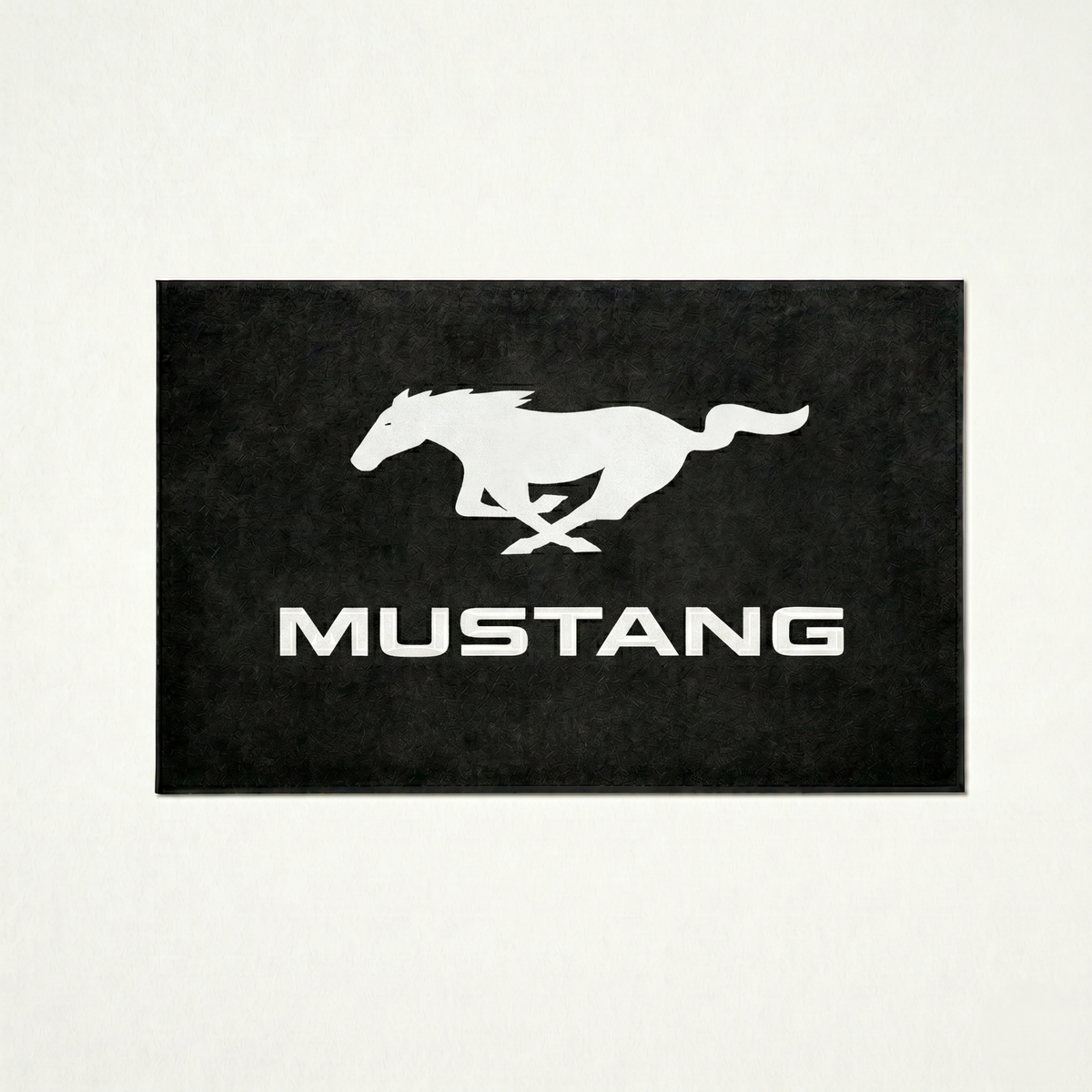 Premium Mustang Garage Rug – 5x7 ft (60x87")