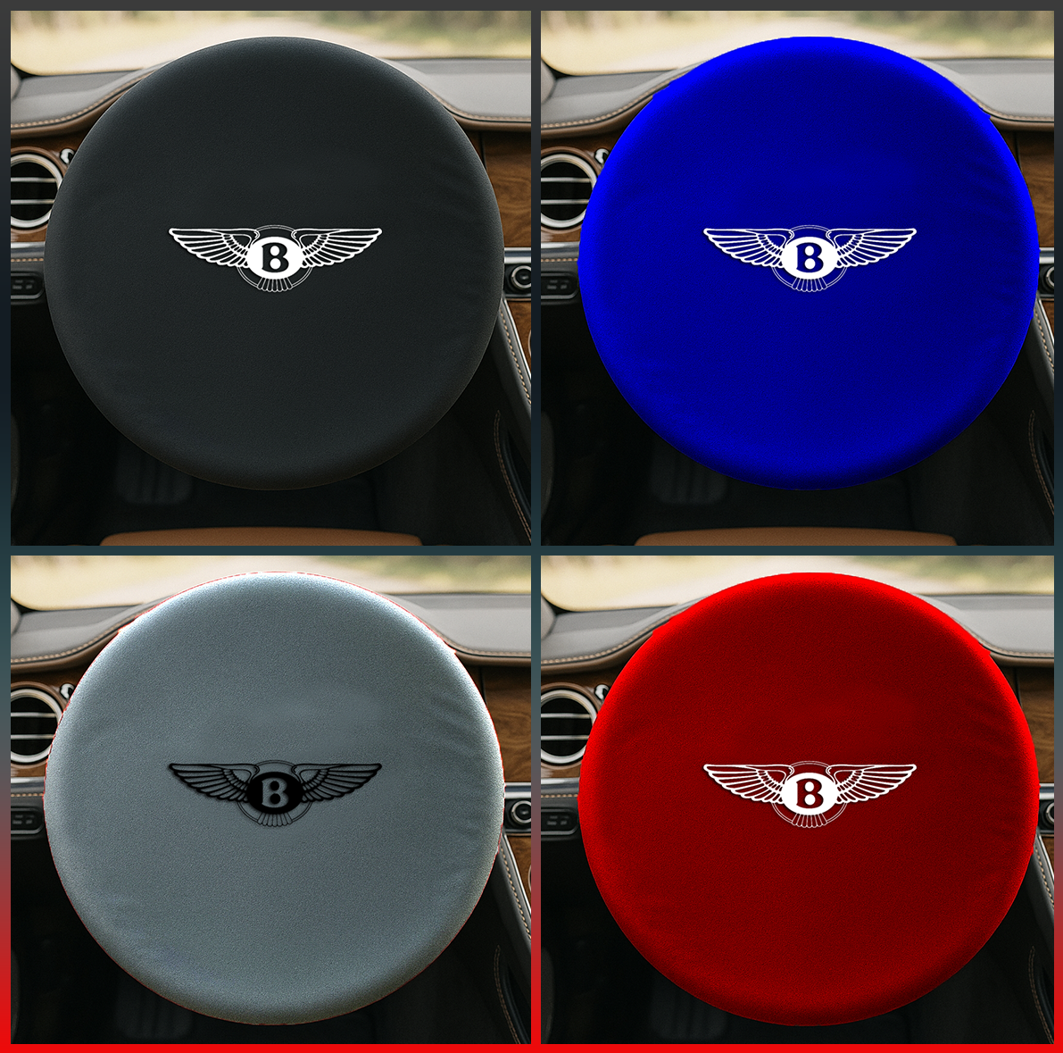 BENTLEY CONTİNENTAL GTC GEN 3 2019-2024 Custom Fit Indoor Car Cover Soft Stretch Black Gray Blue Red Dust Protection Garage Cover Laser Cut + Bag